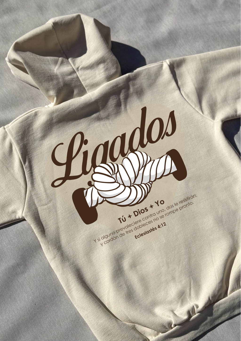 Hoodie Crema Linked