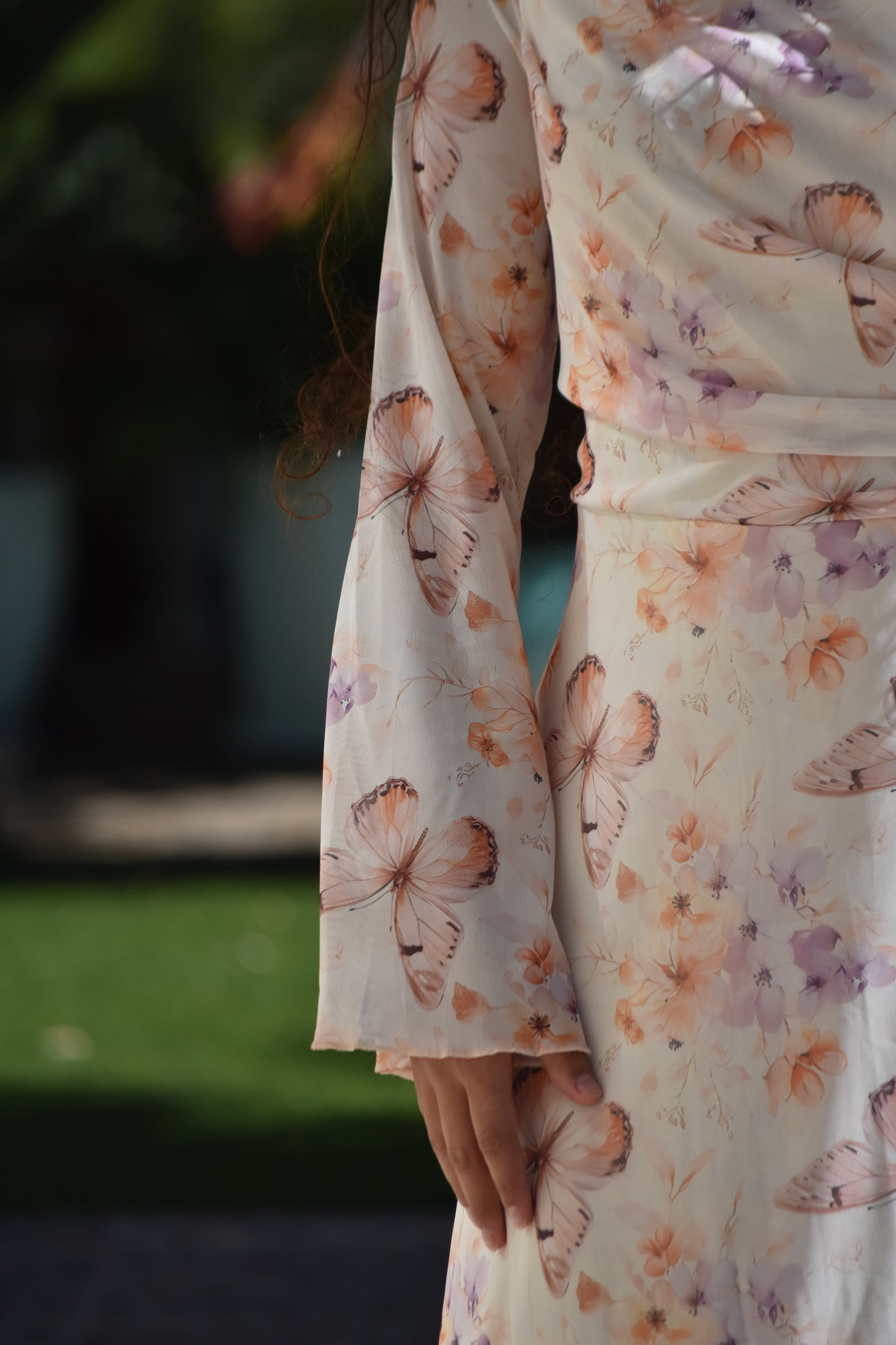 Vestido con recogida con cintura