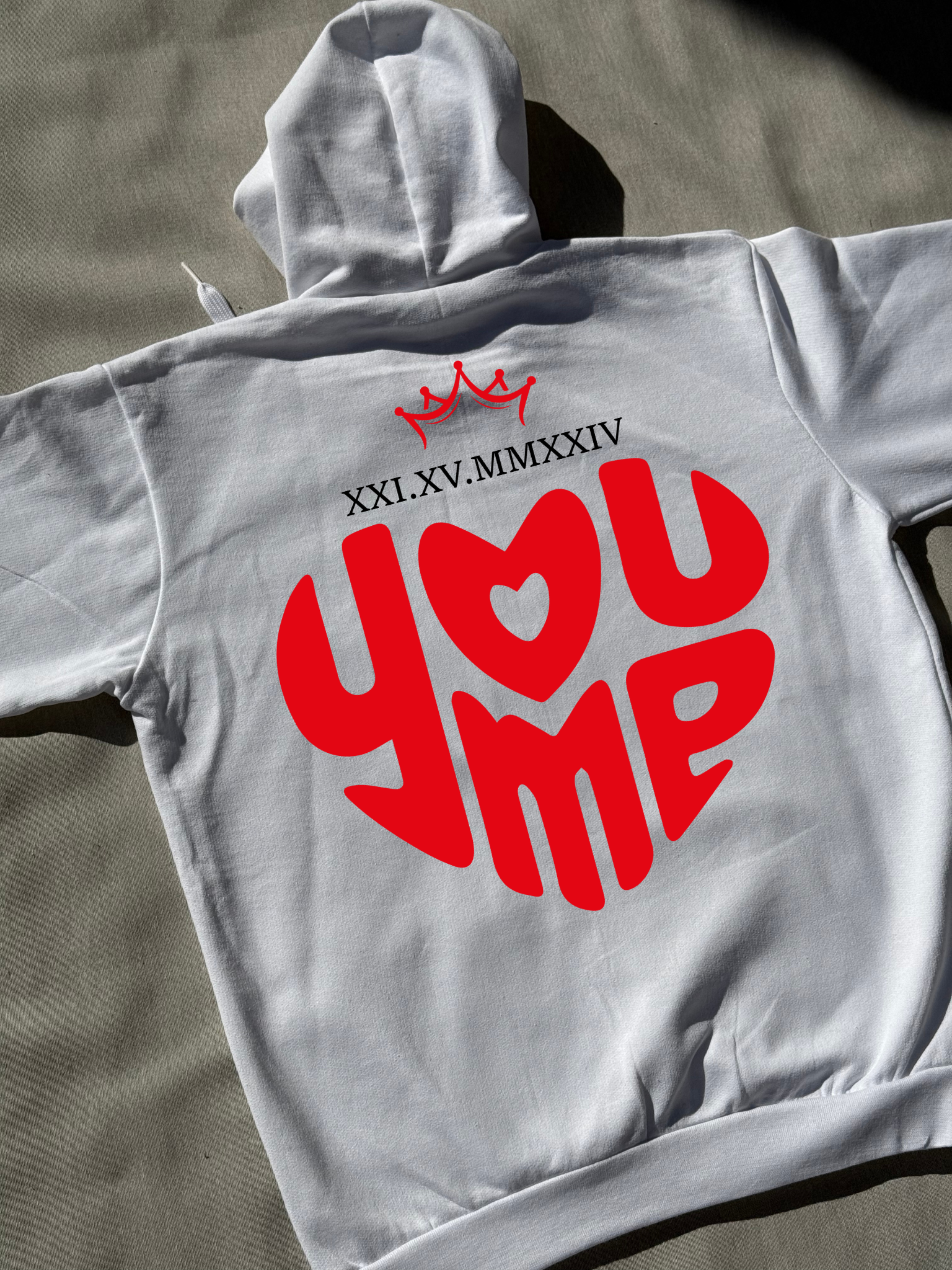 Hoodie/ Sudadera You&Me