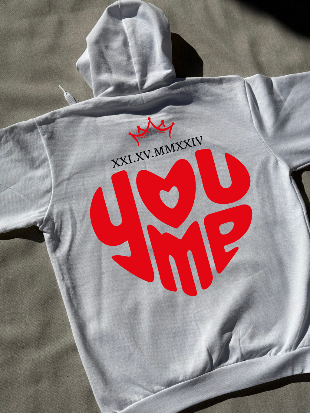 Hoodie/ Sudadera You&Me