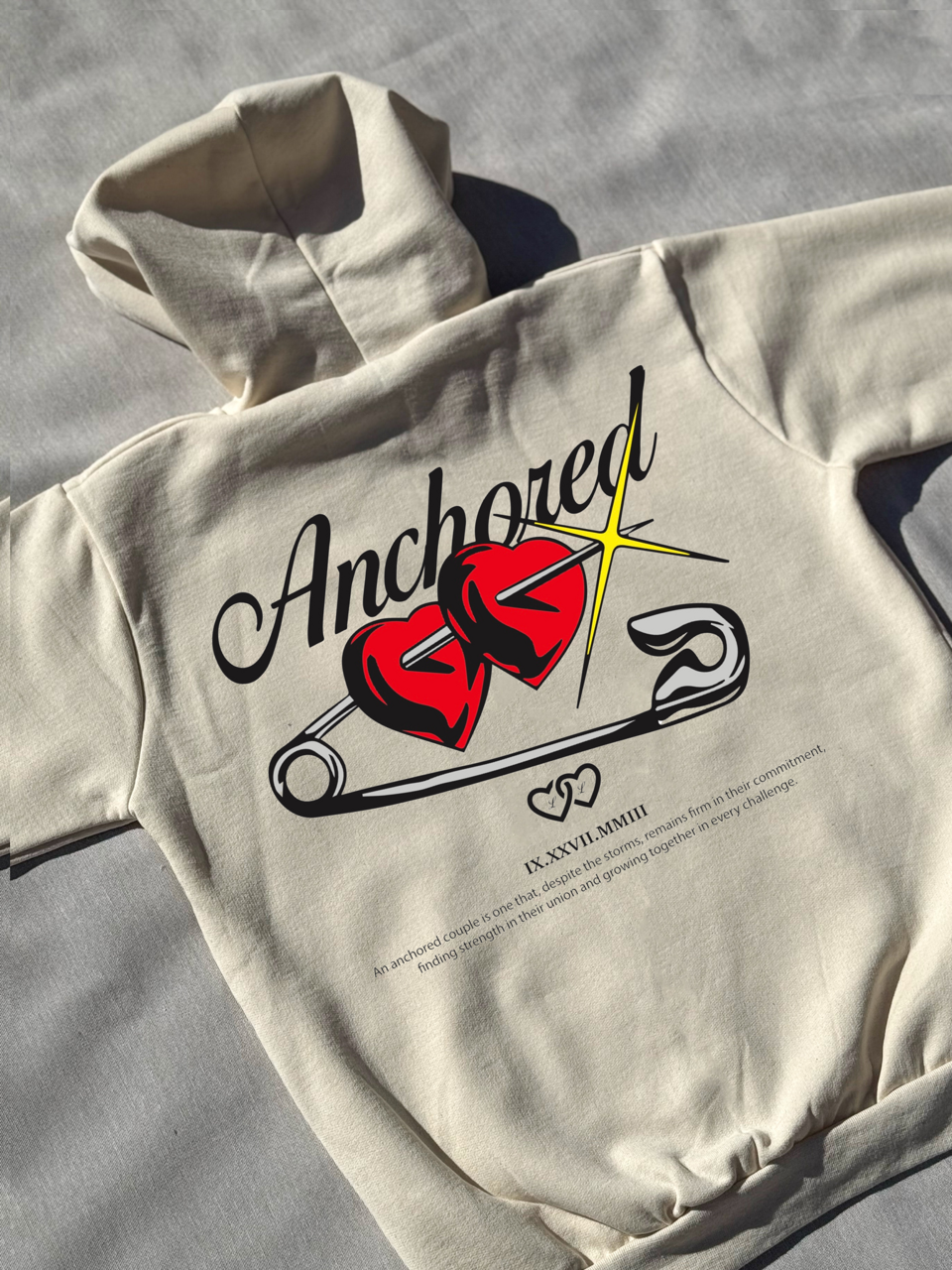 HOODIE/ SUDADERA ANCHORED
