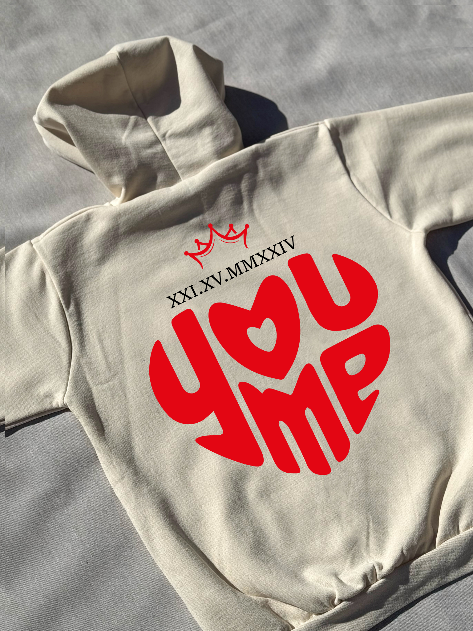 Hoodie/ Sudadera You&Me