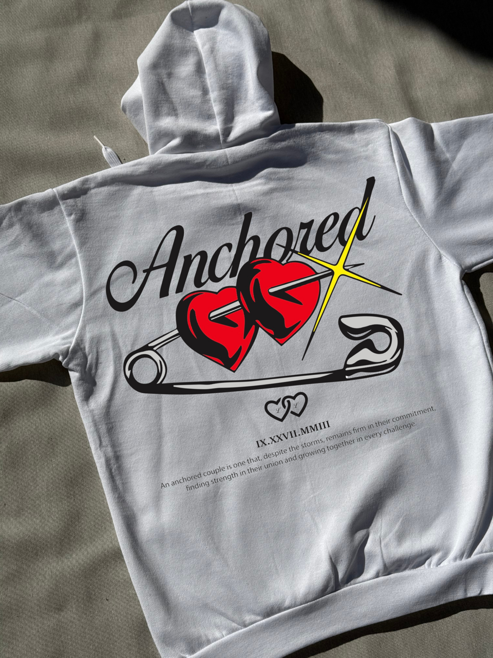 HOODIE/ SUDADERA ANCHORED