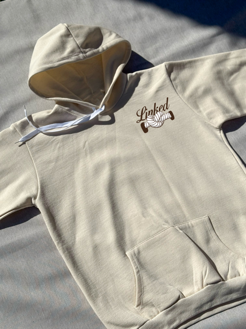 Hoodie Crema Linked