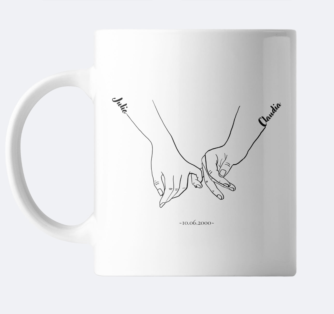 Caja Especial San Valentín 💘 Taza Manos