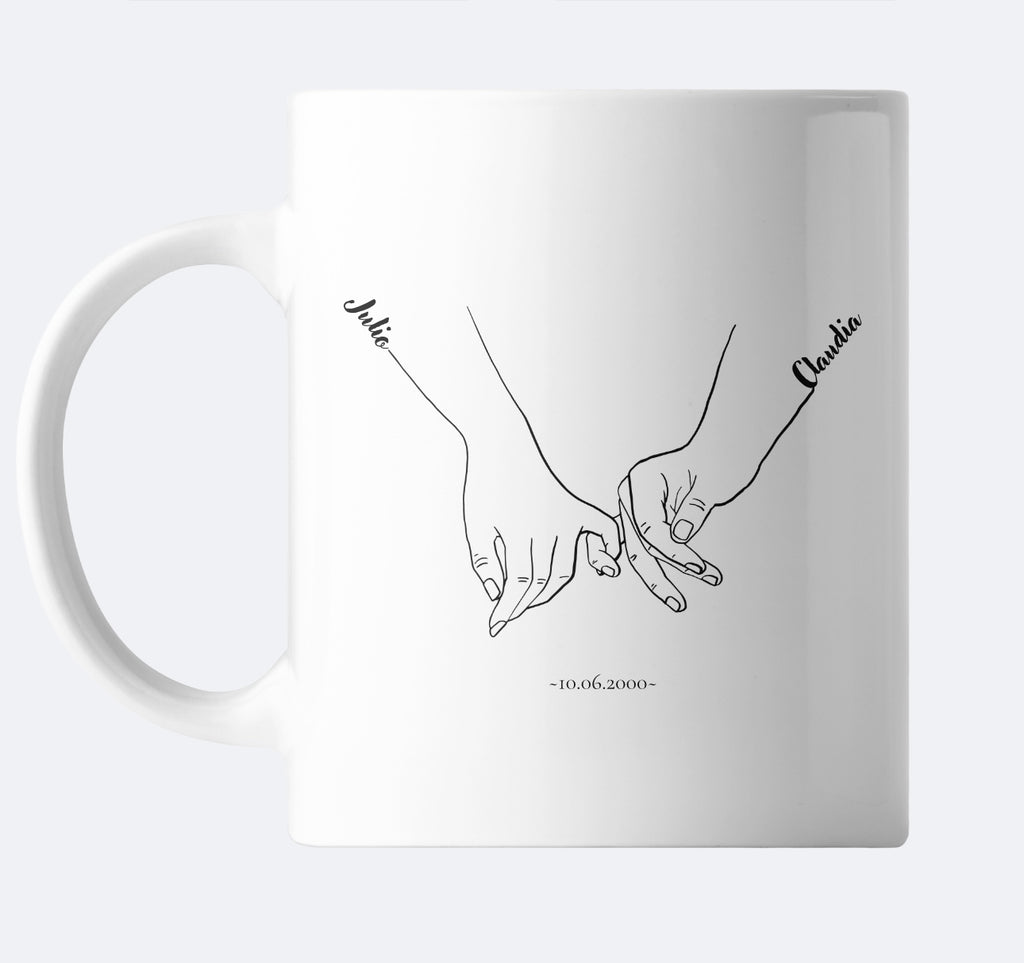 Caja Especial San Valentín 💘 Taza Manos